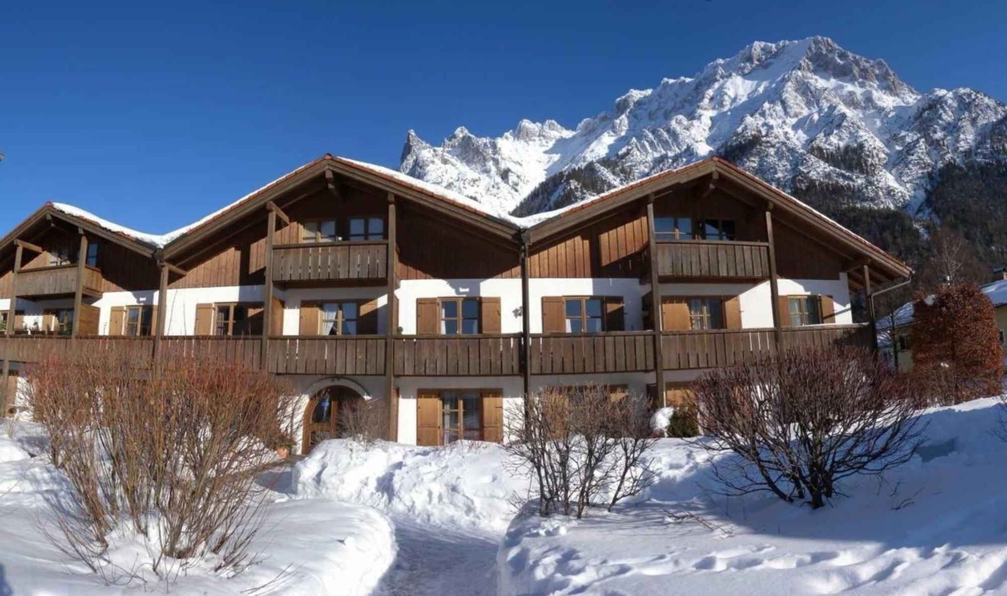 Ferienwohnung Alpenveilchen -212- Mittenwald Exterior foto